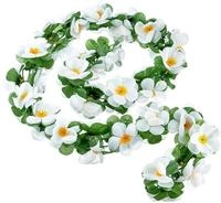 Basil Blumengirlande Flower Garland, wei&szlig;, One Size, 50182