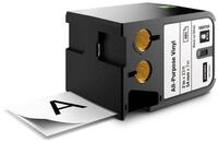 DYMO XTL Allzweck-Vinyletikett | 54 mm x 7 m | Schwarz auf Wei&szlig;