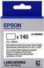EPSON Ribbon LK-8WBWAC white/black 140 rectangle labels (25x38mm)