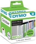 DYMO Original LabelWriter-Mehrzwecketiketten/gro&szlig;e Ordnerr&uuml;cken-Etiketten |...