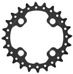 SHIMANO KETTENBLATT SLX 24 Z&Auml;HNE FC-M675, Schwarz