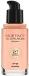 MAX FACTOR - Facefinity All Day Flawless Foundation - 3-in-1 Concealer, Liquid
