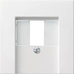 Gira TAE-Abdeckung ST55 reinwei&szlig;, 027627