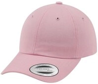 Flexfit Unisex 6245CM-Low Profile Cotton Twill Kappe, Rosa,Einheitsgr&ouml;&szlig;e