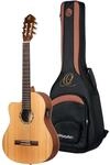Ortega Guitars Family Pro Linksh&auml;nder E-Akustik Konzertgitarre - Rotzeder