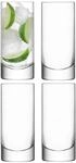LSA International Bar Longdrink Glas 420ml Klar x 4