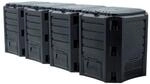 Komponist 1600 l Prosperplast Compoteen -Kunststoffmodul in Schwarz, 82,6 (hoch) x