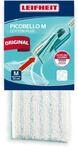 Leifheit Wischpad Picobello M, Cotton Plus, 33 cm Wischbezug | Supra- und