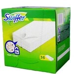 Swiffer Bodenwischer Boden Staubt&uuml;cher Nachf&uuml;llpack 36 T&uuml;cher, nimmt 3x mehr...