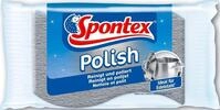 Spontex Polish Edelstahl-Putz - Scheuerschwamm ideal f&uuml;r Edelstahlt&ouml;pfe