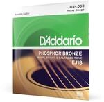 D'Addario EJ18 Phosphor Bronze Akustikgitarrensaiten Heavy 14-59 