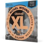 D'Addario EXL115 Nickel Wound E-Gitarrensaiten, Medium/Blues-Jazz Rock, Wound...