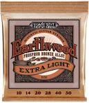 Ernie Ball Earthwood Extra Light Akustik-Gitarrensaiten, Phosphor-Bronze,...