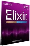 Elixir&reg; Saiten 80/20 Bronze Akustik-Gitarrensaiten mit POLYWEB&reg; Beschichtung,...