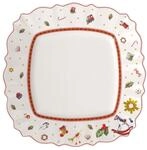 Villeroy & Boch - Toy's Delight Speiseteller 28,5 cm Rot und Wei&szlig;,