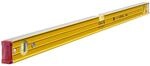 STABILA Wasserwaage Type 96-2, 122 cm, extrasteifes Alu-Profil, 1...