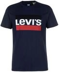 Levi's Herren Sportswear Logo Graphic T-Shirt,Dress Blues,M