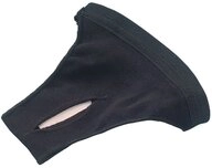 Nobby Hundeschutzh&ouml;schen "De Luxe" schwarz Gr&ouml;&szlig;e 1; 24/31 cm