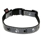 TRIXIE Silver Reflect Halsband Gr&ouml;&szlig;e L&ndash;XL: Halsumfang 40&ndash;65 cm/25 mm in