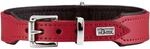 Halsband Basic Farbe rot/schwarz, Gr&ouml;&szlig;e 42