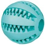 Trixie Hundespielzeug Denta Fun Ball, mit Minzgeschmack &ndash; &oslash; 6 cm, t&uuml;rkis