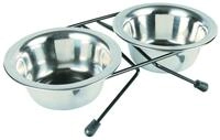 Trixie 24832 Napf-Set Eat on Feet, 2 &times; 0,75 l/&oslash;17 cm