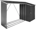 Duramax WoodStore Combo 8 x 3 Kaminholzunterstand, Holzlager mit seitlich