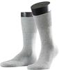 FALKE Unisex Socken Run U SO Baumwolle einfarbig 1 Paar, Grau (Light Grey 3400),