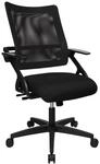 Topstar New S'move Black-Edition, B&uuml;rostuhl, Schreibtischstuhl, inkl....