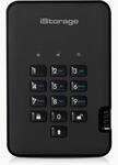iStorage diskAshur2 SSD 128GB Schwarz - Sicheres tragbares Solid-State-Laufwerk...