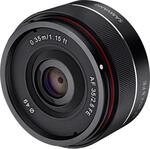 Samyang AF 35mm F2,8 FE f&uuml;r Sony E-Mount Vollformat & APS-C, Pancake