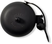 Basil Unisex Erwachsene Portland Fahrradklingel, Black Matt,Einheitsgr&ouml;&szlig;e EU