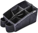 hauck Auto Organizer mit 2 Getr&auml;nkehalter, 6 verstellbare F&auml;cher & Tragegriff...