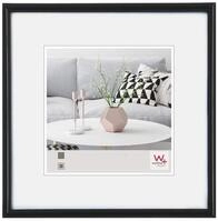 walther design Bilderrahmen schwarz 60 x 60 cm Galeria Kunststoffrahmen KB660H