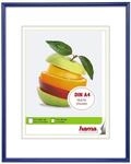 Hama Bilderrahmen Sevilla, DIN A4 (21 x 29,7 cm) mit Passepartout 15 x 20 cm,