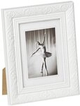 walther design Bilderrahmen weiss 30 x 40 cm Barock CR040W