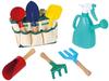 small foot Gartentasche für Kinder, 6 Spielwerkzeuge für den Garten mit