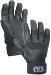 PETZL - Handschuhen zum Sichern und Abseilen CORDEX PLUS - Unisex, Schwarz, L