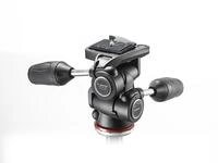 Manfrotto MH804-3W, MK II 3-Way-Kopf aus Adapto, mit ausziehbaren Hebeln,