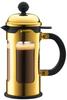 Bodum 11170-17 New Chambord Kaffeebereiter 3 Tassen, Borosilikatglas, Gold