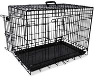 Nobby 62311 Transportk&auml;fig f&uuml;r Hunde, faltbar, schwarz, 62 x 43 x 49 cm