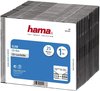 Hama CD Box Slim, Schwarz, 25er Pack