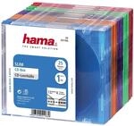 Hama CD-ROM Slim Box, 25er Pack, platzsparende CD-Aufbewahrung | Leerh&uuml;llen...