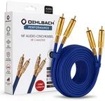 OEHLBACH NF 1 Master Stereo-Cinchkabel, 2x Cinch, Blau, 10 m |...