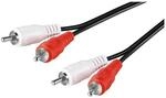 Goobay 50030 Stereo Cinchkabel 5m / 2x Cinch-Stecker auf 2x Cinchstecker / RCA...
