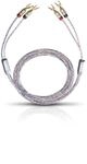 Oehlbach Twin Mix Two 200 - Lautsprecherkabel-Set versilbert 2 x 6,0 mm&sup2;, mit