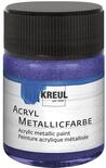 KREUL 77576 - Acryl Metallicfarbe, 50 ml Glas in metallic violett, glamour&ouml;se
