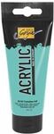 KREUL 84139 - Solo Goya Acrylic, 100 ml Tube in t&uuml;rkisblau hell, cremige...