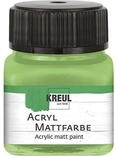 KREUL 75242 - Acryl Mattfarbe, maigr&uuml;n im 20 ml Glas, cremig deckende,