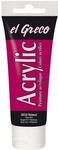 KREUL 28334 - El Greco Acrylic, 75 ml Tube in weinrot, hochpigmentierte,...